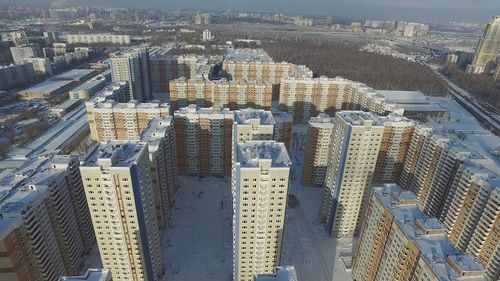 Микрорайон на ул. Левобережная в Москве